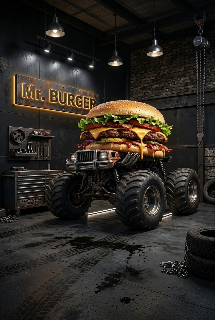 Mr. BURGER GARAGE EDITION