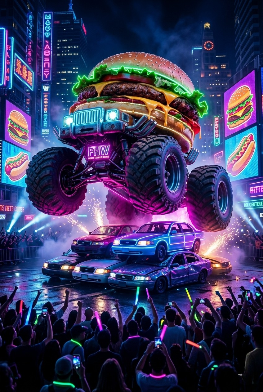 Mr. BURGER NEON EDITION